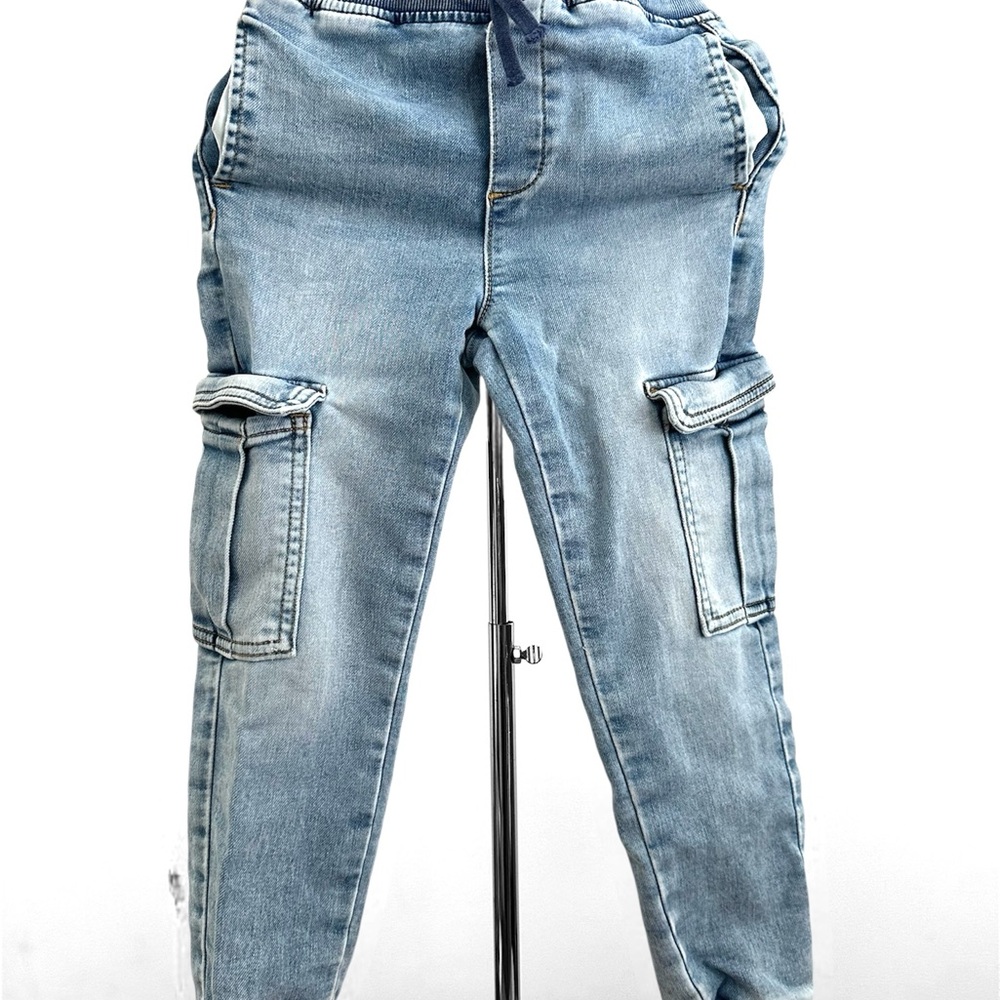 H&M Kids Light Blue Cargo Jeans